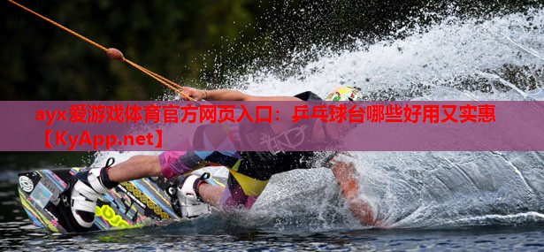 乒乓球台哪些好用又实惠