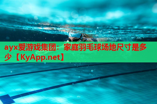 家庭羽毛球场地尺寸是多少