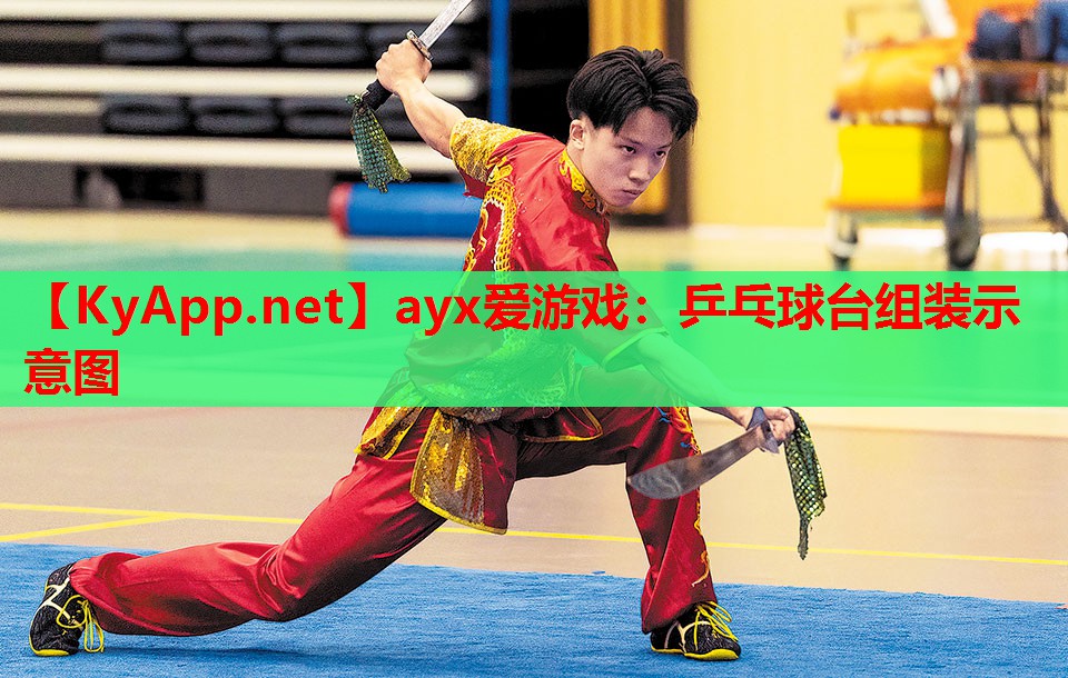乒乓球台组装示意图